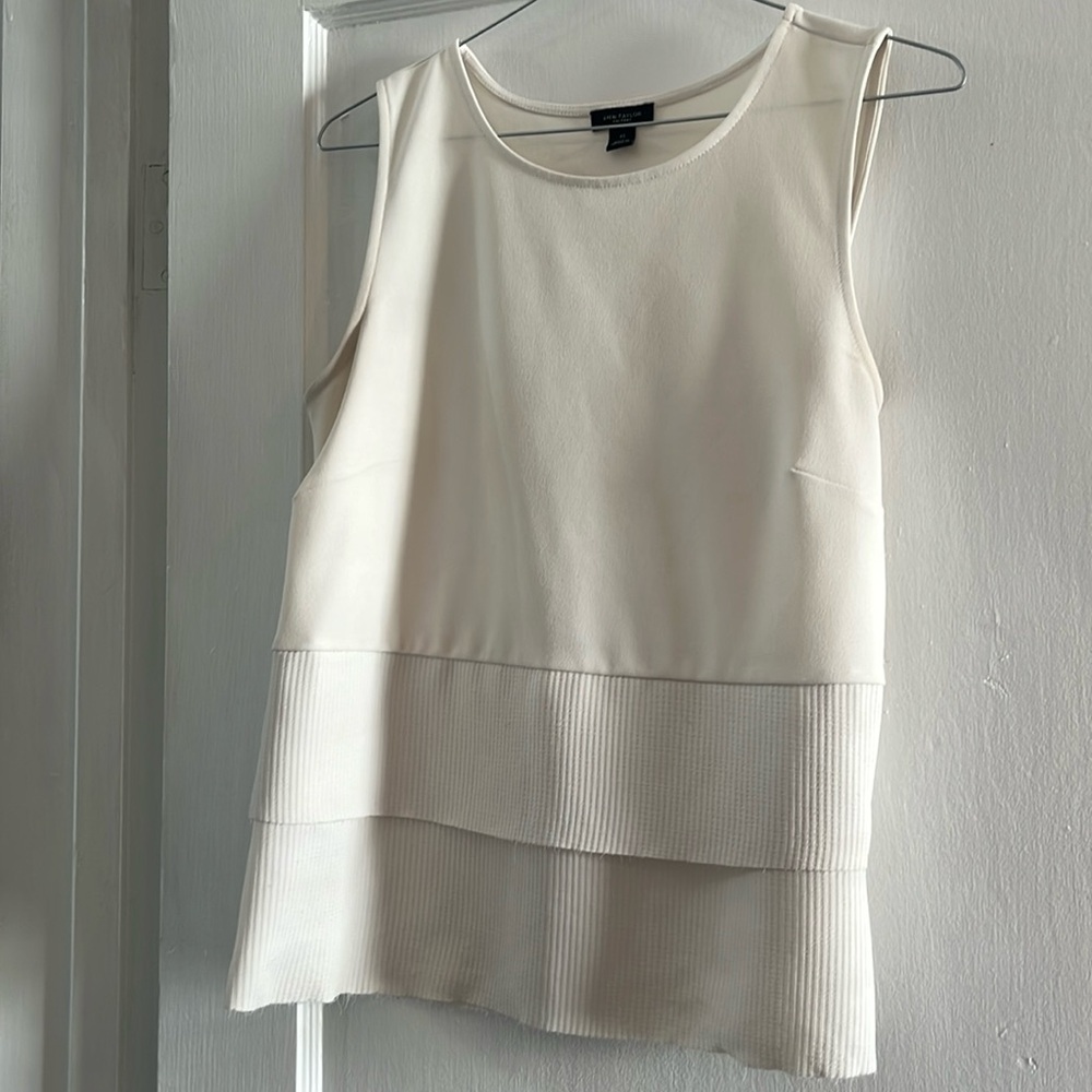 Ann Taylor factory layered tank top
